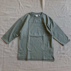 画像5: 【Goodwear/グッドウェア】ヘビーウェイト 切替７分袖カットソー（6color） (5)