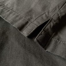 画像4: 【ARMY TWILL】Back Satin Smock (Black)   (4)