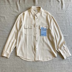 画像2: 【FIVE BROTHER】Linen Work L/S Shirt（2color） (2)