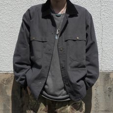 画像2: 【ARMY TWILL】Duck Logger Jacket (Charcoal) (2)