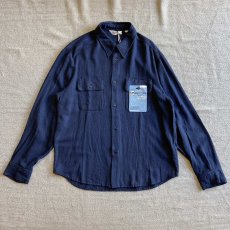 画像3: 【FIVE BROTHER】Linen Work L/S Shirt（2color） (3)