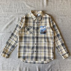 画像2: 【FIVE BROTHER】HEAVY FLANNEL WORK SHIRTS（3color） (2)