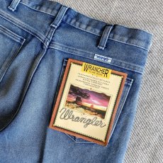 画像8: 【Wrangler/ラングラー】WRANCHER/ランチャー デニムフレアードレスパンツ（2color） (8)