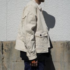 画像3: 【graphzero/グラフゼロ】Air Force Jacket A-2（無地生成り） (3)