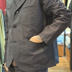 画像3: 【ORGUEIL/オルゲイユ】Moleskin Sack Jacket（Black） (3)