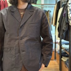 画像2: 【ORGUEIL/オルゲイユ】Moleskin Sack Jacket（Black） (2)