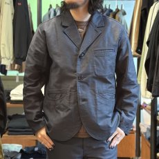 画像1: 【ORGUEIL/オルゲイユ】Moleskin Sack Jacket（Black） (1)