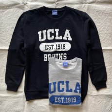 画像1: 【Audience】UCLA"UCLA EST.1919 BRUINS"クルーネック長袖ライトスウェット (1)