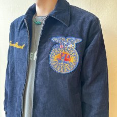 画像2: 【HOUSTON】CORDUROY EMBROIDERY JACKET(FFA)/ コーデュロイ エンブロイダリー(FFA)  (2)