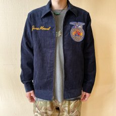 画像1: 【HOUSTON】CORDUROY EMBROIDERY JACKET(FFA)/ コーデュロイ エンブロイダリー(FFA)  (1)