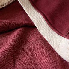 画像9: 【modemdesign/モデムデザイン】side pocket gusset sweat (wine) (9)