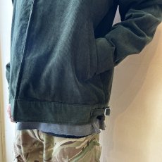 画像3: 【HOUSTON】CORDUROY EMBROIDERY JACKET TIGER / コーデュロイ エンブロイダリー虎柄 (green)  (3)