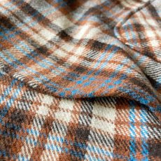 画像11: 【modemdesign/モデムデザイン】 flannel check gardening shirts (brown) (11)