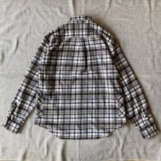 画像4: 【modemdesign/モデムデザイン】 flannel check gardening shirts (grey) (4)