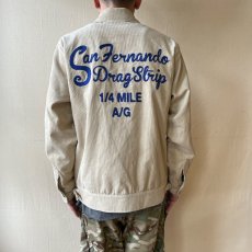 画像2: 【HOUSTON】CORDUROY EMBROIDERY JACKET CLASSIC / コーデュロイ エンブロイダリー クラシック (natural)  (2)