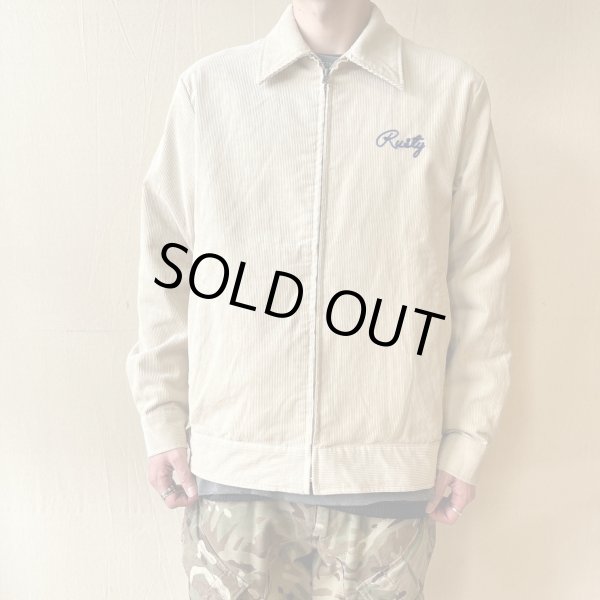 HOUSTON】CORDUROY EMBROIDERY JACKET CLASSIC / コーデュロイ