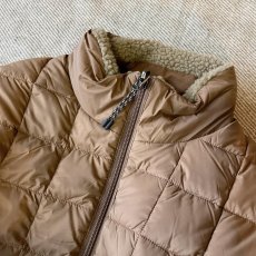 画像14: 【TAION/タイオン】DOWN × BOA REVERSIBLE MOUNTAIN JACKET (L.BROWN×BEIGE) (14)