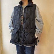 画像12: 【TAION/タイオン】MILITARY V RIB HINECK ZIP DOWNVEST (3colors) (12)