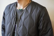 画像9: 【TAION/タイオン】MILITARY V NECK ZIP DOWN JACKET (4colors) (9)