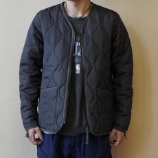 画像6: 【TAION/タイオン】MILITARY V NECK ZIP DOWN JACKET (4colors) (6)