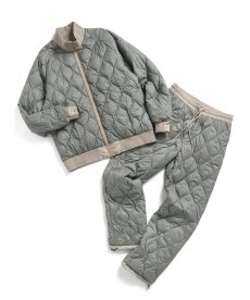 画像9: 【TAION/タイオン】JAPAN SPECIAL TRACK DOWN JACKET (GREY BEIGE × GREY) (9)