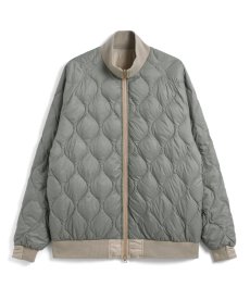 画像7: 【TAION/タイオン】JAPAN SPECIAL TRACK DOWN JACKET (GREY BEIGE × GREY) (7)