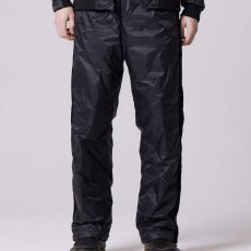 画像1: 【TAION/タイオン】JAPAN SPECIAL TRACK DOWN PANTS (BLACK×BLACK) (1)