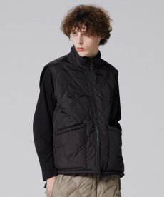 画像2: 【TAION/タイオン】MILITARY REVERSIBLE HINECK DOWNVEST (BLACK) (2)