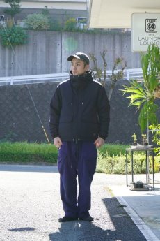 画像13: 【TAION/タイオン】NONDOWN MILITARY REVERSIBLE BOA HOODIE (BLACK×BLACK) (13)