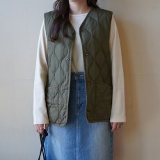 画像12: 【TAION/タイオン】MILITARY V NECK BUTTON DOWNVEST(3colors) (12)