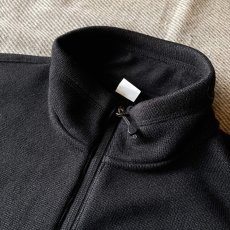 画像4: 【NANGA】 POLARTEC FLEECE ZIP BLOUSON / ポーラテック フリース ジップ ブルゾン (BLACK) (4)