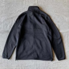 画像7: 【NANGA】 POLARTEC FLEECE ZIP BLOUSON / ポーラテック フリース ジップ ブルゾン (BLACK) (7)