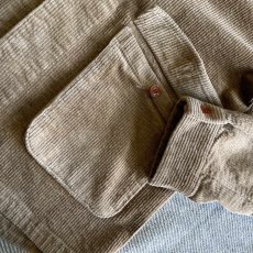 画像8: 【modemdesign/モデムデザイン】corduroy collarless shirts jacket (2color) (8)