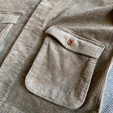 画像7: 【modemdesign/モデムデザイン】corduroy collarless shirts jacket (2color) (7)