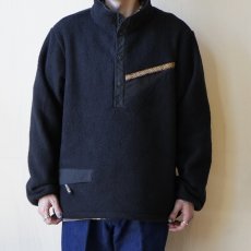 画像1: 【Jagged Edge/ジャギッドエッジ】FLEECE JACKET/フリースジャケット(Black) (1)