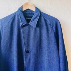 画像2: 【TOWNCRAFT/タウンクラフト】BALMACAAN DENIM COAT タウンクラフトバルマカーンデニムコート (2)