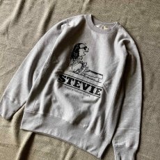 画像1: オマージュ リバースウィーブ スウェット STEVIE (スティービー・ワンダー) (1)