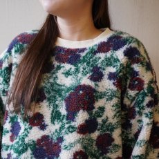 画像6: 【modemdesign/モデムデザイン】FLOWER BOA PULLOVER (2color) (6)