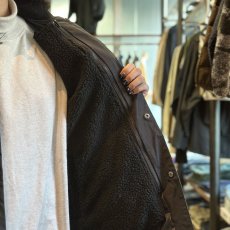 画像7: 【modem design/モデムデザイン】3way boa coat (BLACK) (7)