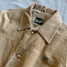 画像2: 【Wrangler/ラングラー】BOAコーデュロイジャケット（1114 Beige） (2)