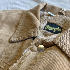 画像4: 【Wrangler/ラングラー】BOAコーデュロイジャケット（1114 Beige） (4)