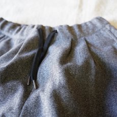 画像6: WOOLLIKE WIDE EASY PANTS/ ウールライク ワイドイージーパンツ(GRAY) (6)