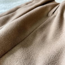 画像9: WOOLLIKE EASY PANTS/ ウールライク イージーパンツ (BROWN) (9)