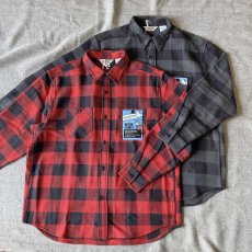 画像1: 【FIVE BROTHER】HEAVY FLANNEL WORK SHIRTS（2color） (1)