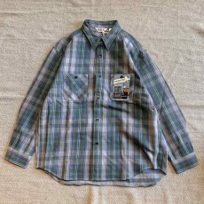 画像3: 【FIVE BROTHER】HEAVY FLANNEL WORK SHIRTS（4color） (3)