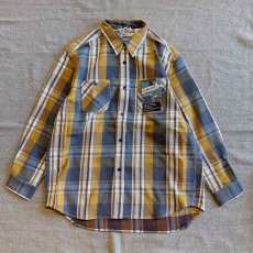 画像4: 【FIVE BROTHER】HEAVY FLANNEL WORK SHIRTS（4color） (4)