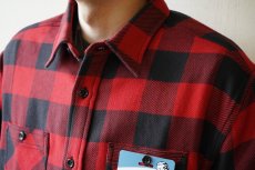 画像6: 【FIVE BROTHER】HEAVY FLANNEL WORK SHIRTS（2color） (6)