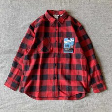 画像2: 【FIVE BROTHER】HEAVY FLANNEL WORK SHIRTS（2color） (2)