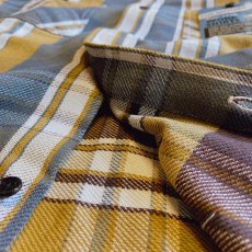 画像8: 【FIVE BROTHER】HEAVY FLANNEL WORK SHIRTS（4color） (8)