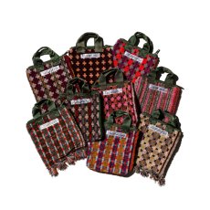 画像1: 【PUEBCO】TRUCK SEAT FABRIC SMALL TOTE (Assort) (1)